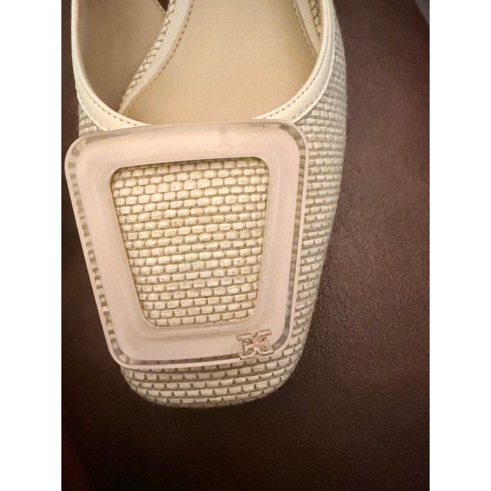 Women's Sam Edelman Tracie Heels Size 8.5M Beige Nude item 0001 - Picture 7 of 9